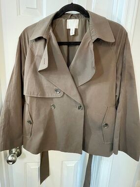 H & M Short Trench Coat